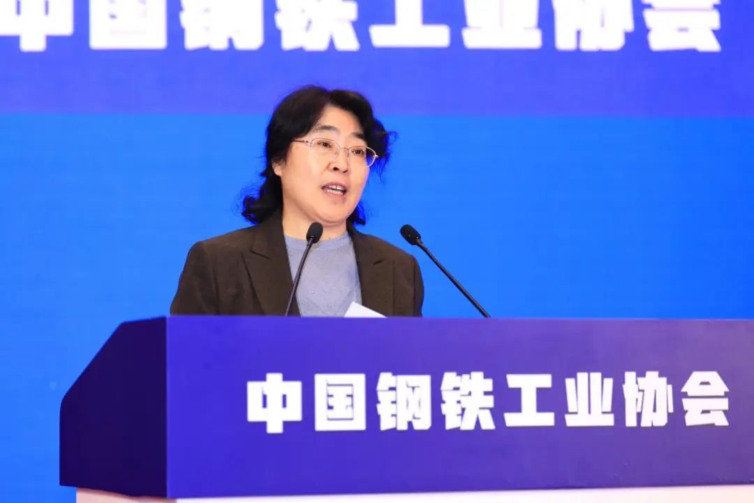 图为屈秀丽宣读中社部关于钢协负责人人选审核结果的通知.jpg20250123133042